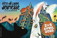 Affiche fête du livre jeunesse 2025